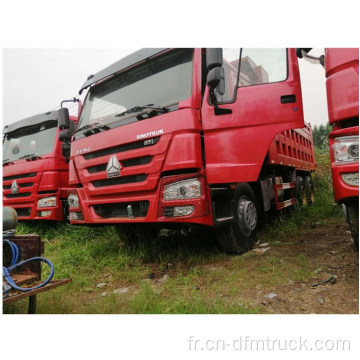 371 et 375hp HOWO 10 roues camion utilisé